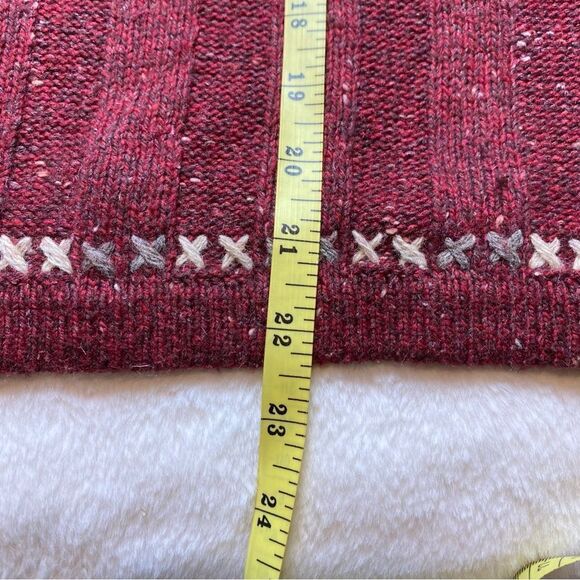Woolrich 1/4 Zip Wide Ribbed Knit Sweater Size Small - Picture 11 of 12